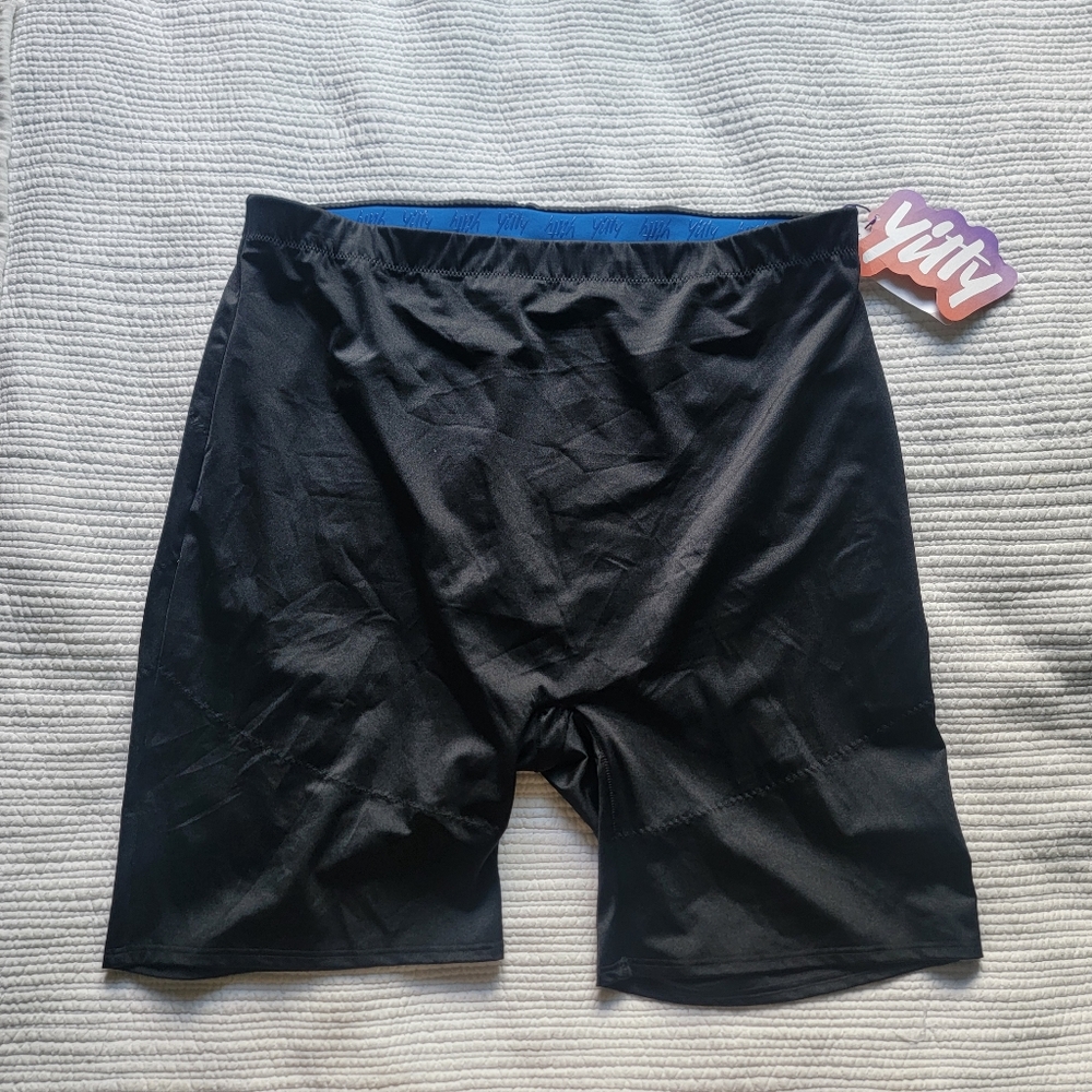 NWT YITTY by Lizzo Black Headliner Shaping High Waist Shorts 2X